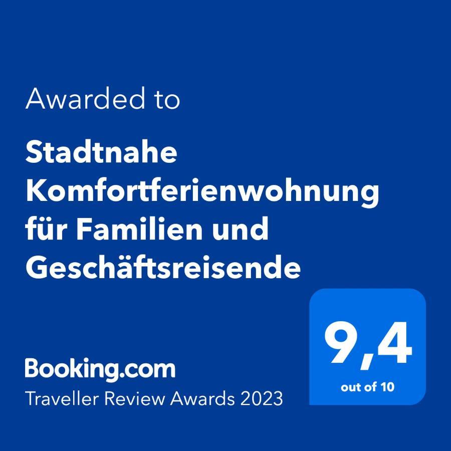 Stadtnahe Komfortferienwohnung Fuer Familien Und Geschaeftsreisende Hildesheim Zewnętrze zdjęcie